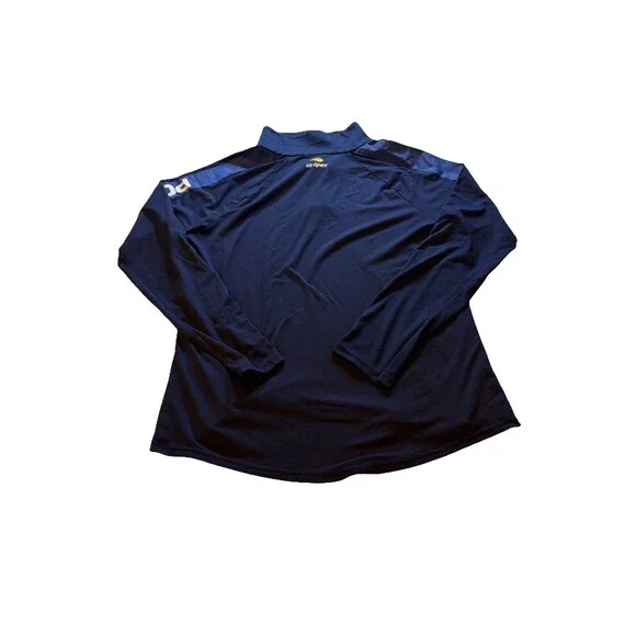 Women’s Polo Ralph Lauren Light Jacket Navy US Open Tennis Performance Pony Sz L - Picture 2 of 10